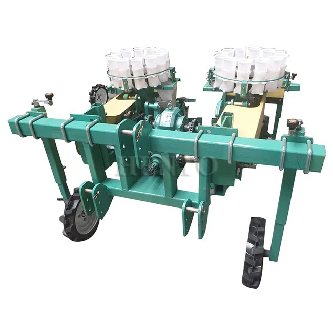 automatic plug seedling transplanting machine